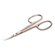 Ножницы для кожи BriZger KN-4D изогнутые, матовое покрытие